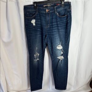 Arizona Distressed Blue Jeans
